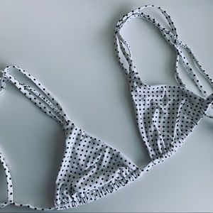 Frankie’s Bikini Polka Dot Bikini Top